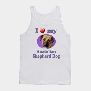 I Love My Anatolian Shepherd Dog Tank Top